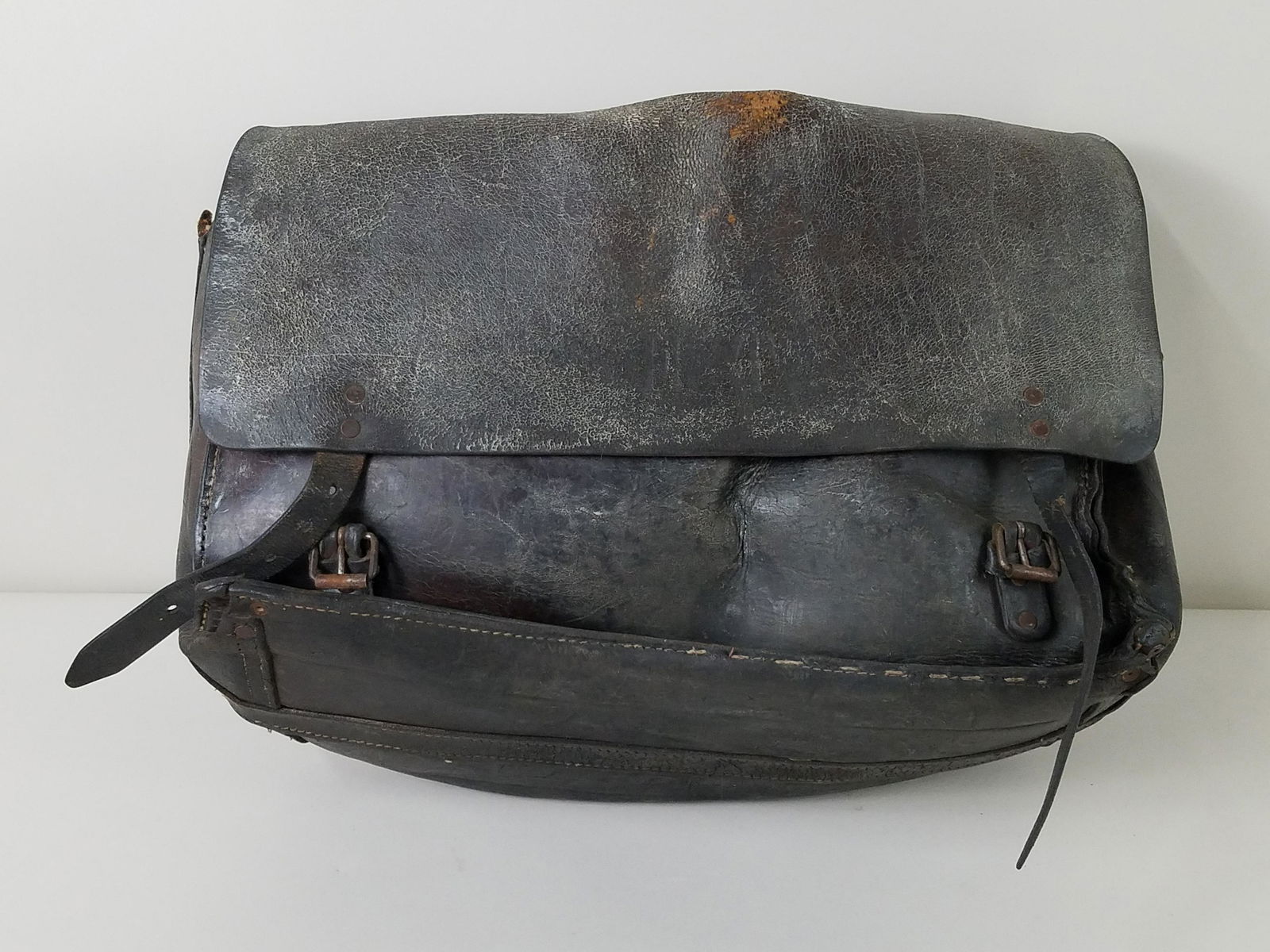 19th C Leather Officer's Valise (1 of 5)