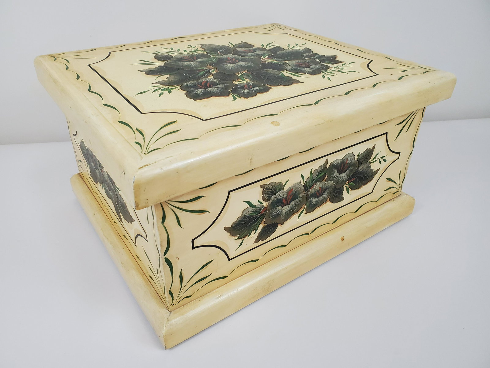 Hand Painted Wooden Box (1 of 3)