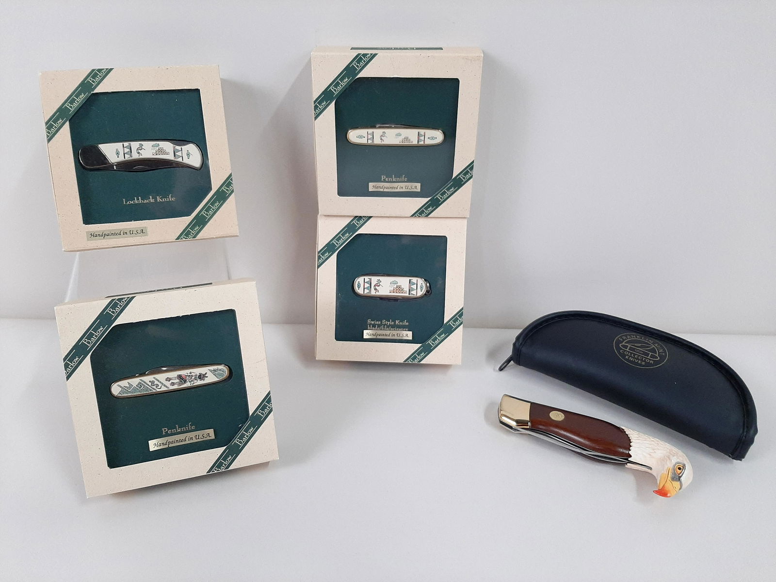 5 Pocket Knives incl. Barlow (1 of 2)