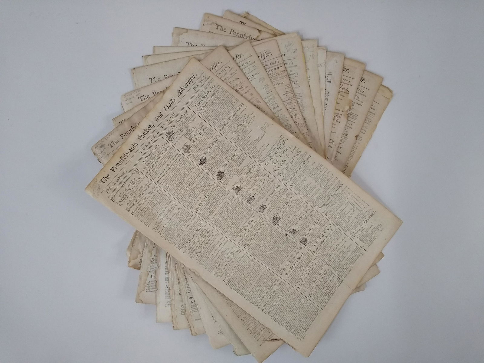 11 Penn. Packet & Daily Advertiser (1785-1789) (1 of 4)