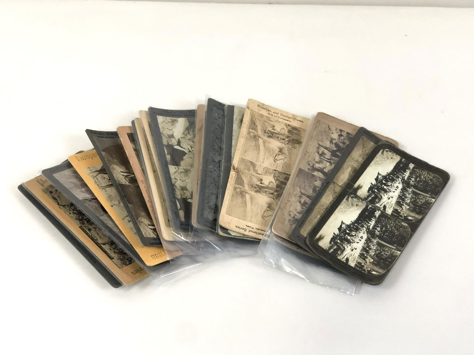 20 Identified Scenic Stereoview Cards (1 of 5)