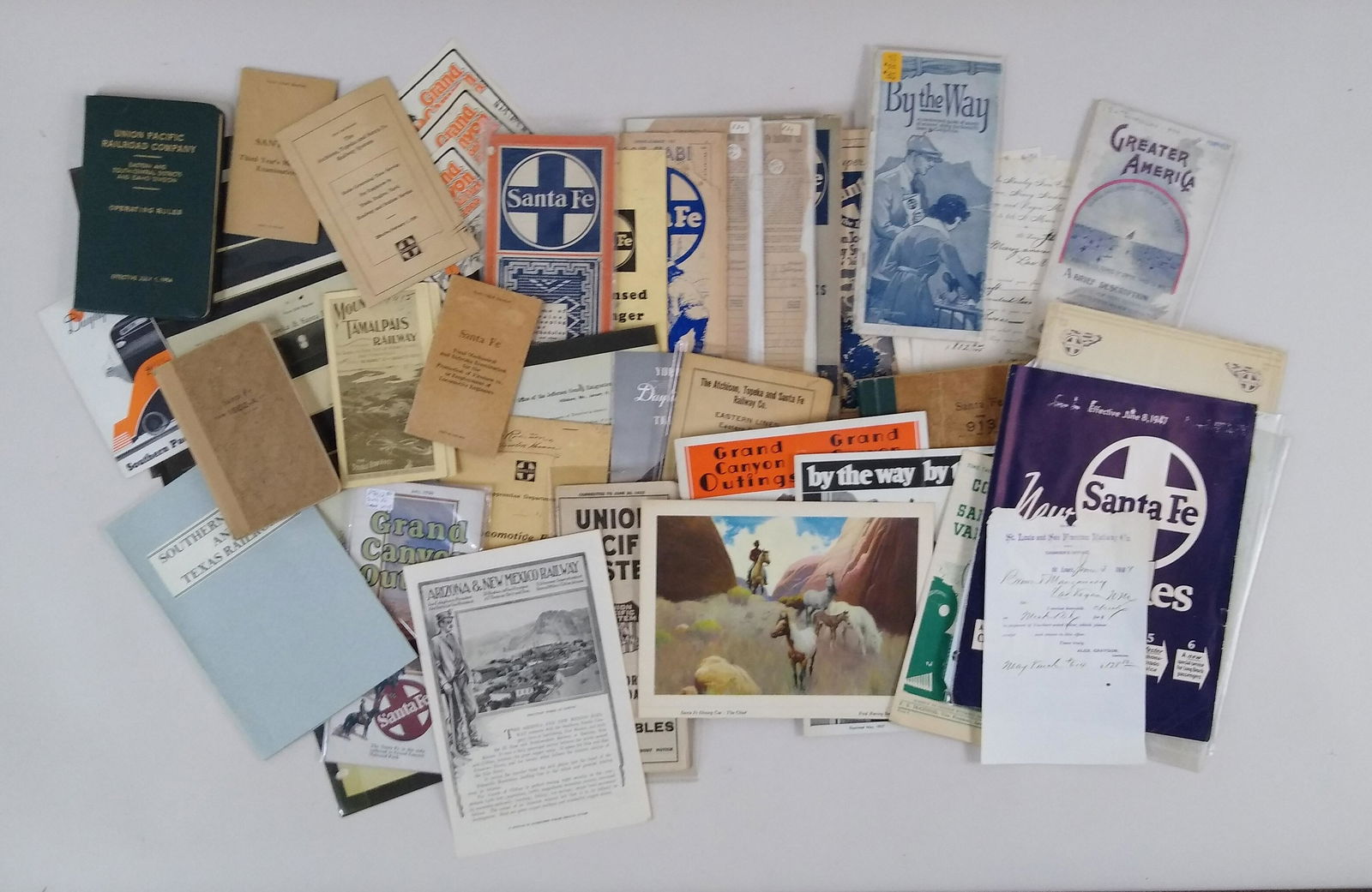 45 Pcs Western US & Santa Fe RR (1 of 11)