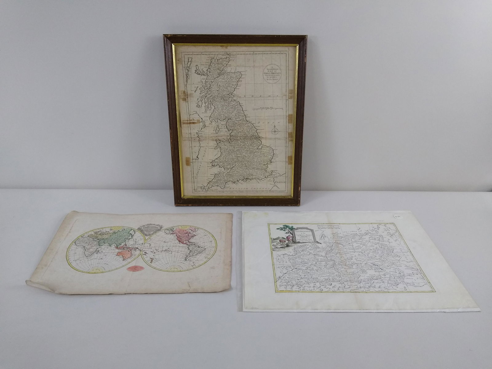 3 European Maps (1 of 13)