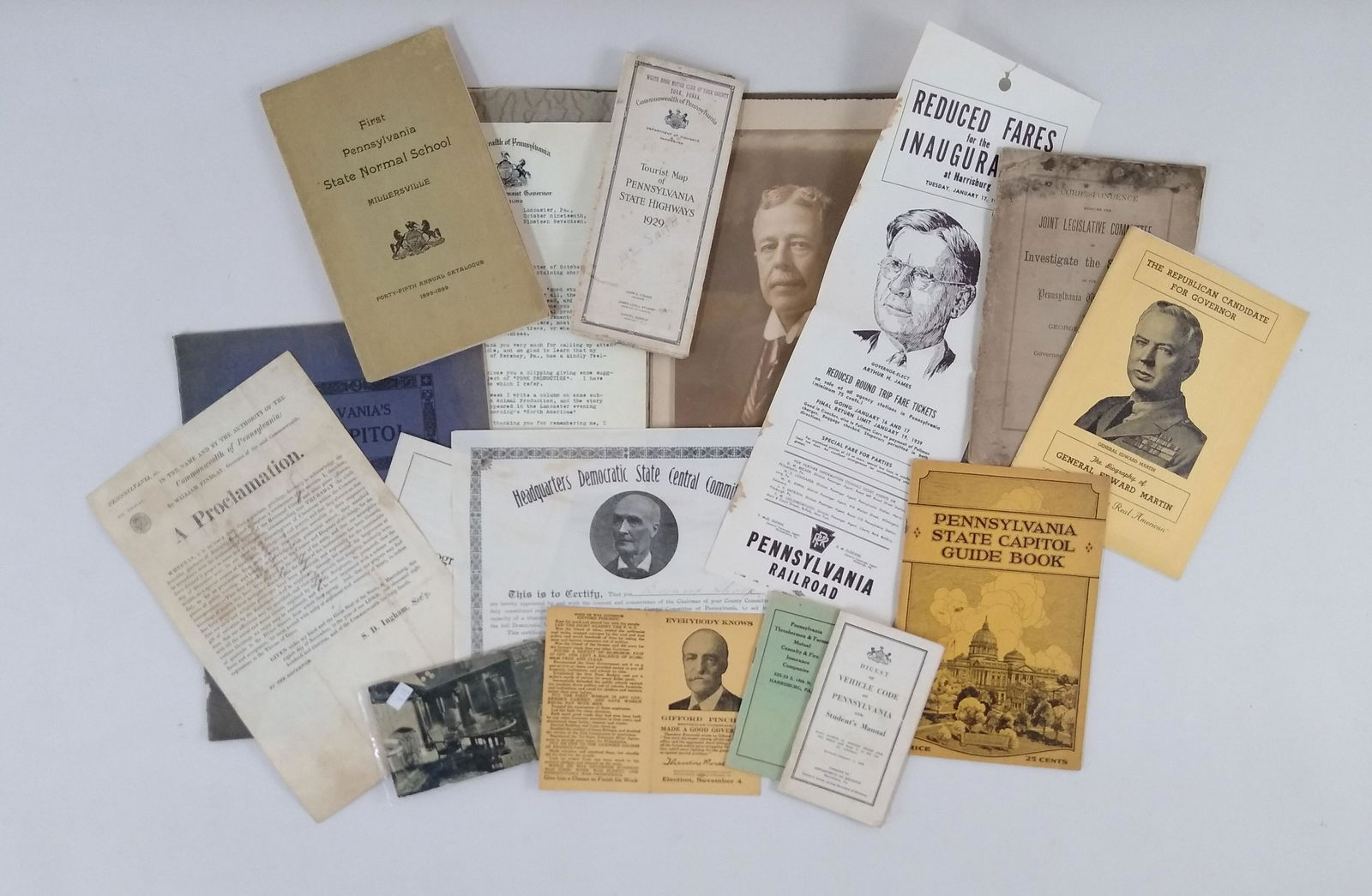 15 Pcs PA Capitol Ephemera (1 of 5)