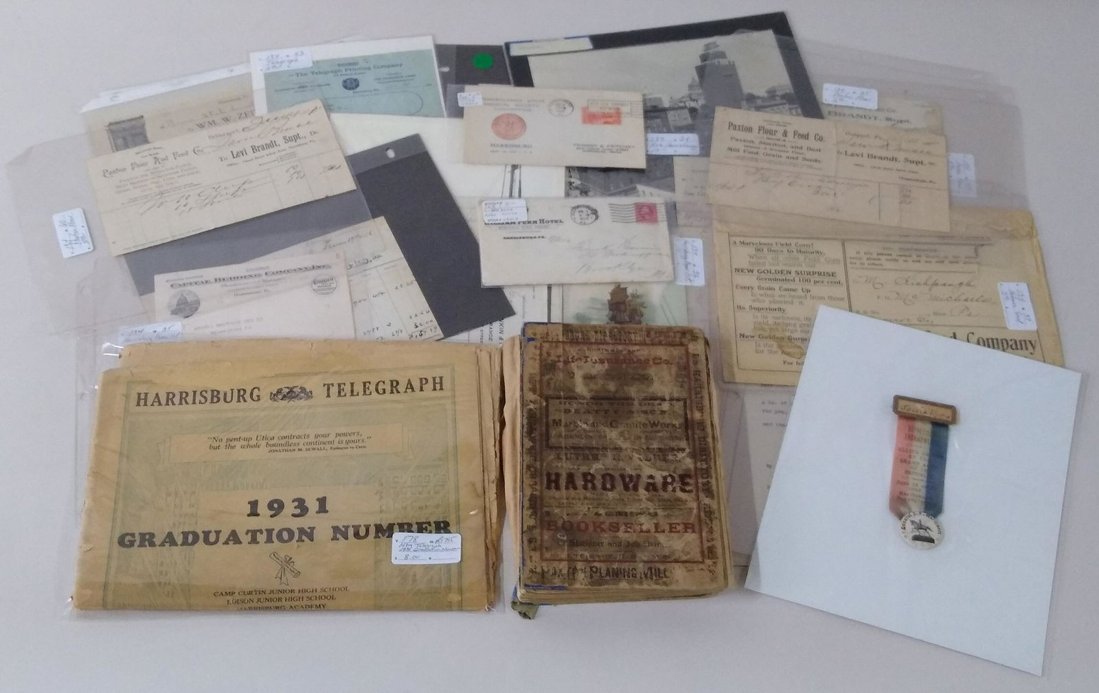 21 Pcs Harrisburg, PA Ephemera (1 of 12)