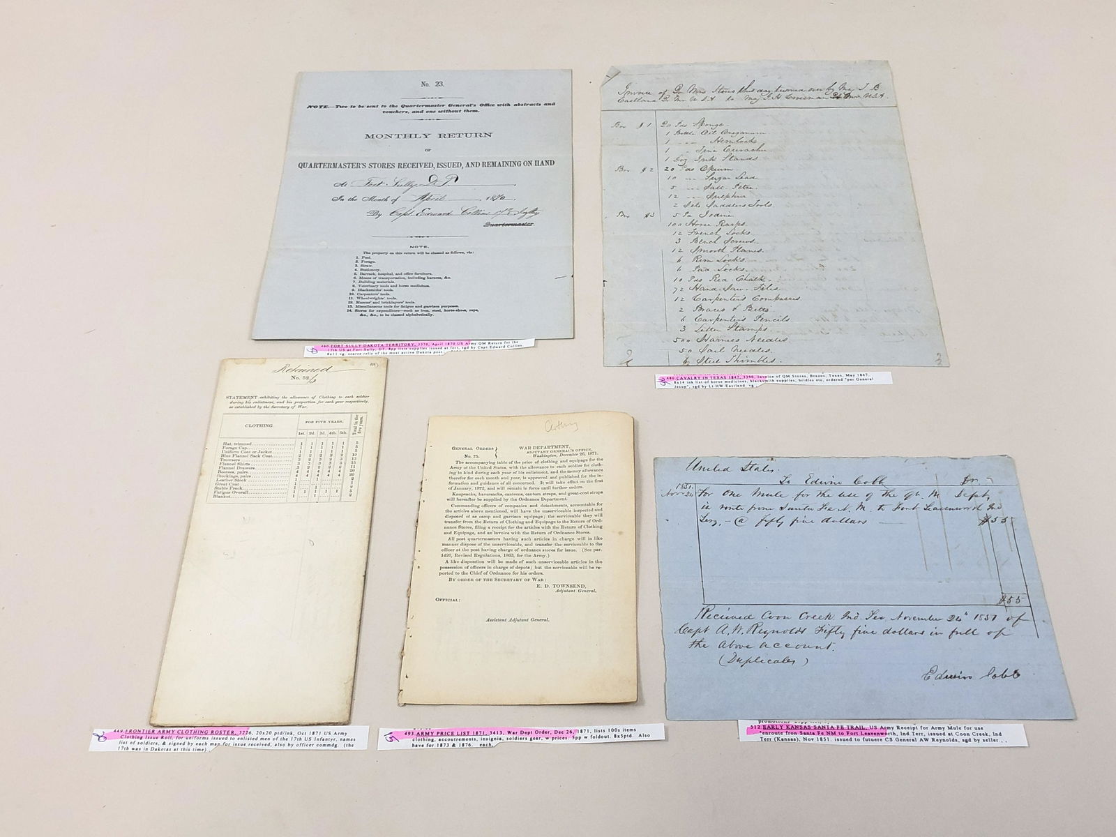 5 Documents incl Records (1 of 6)