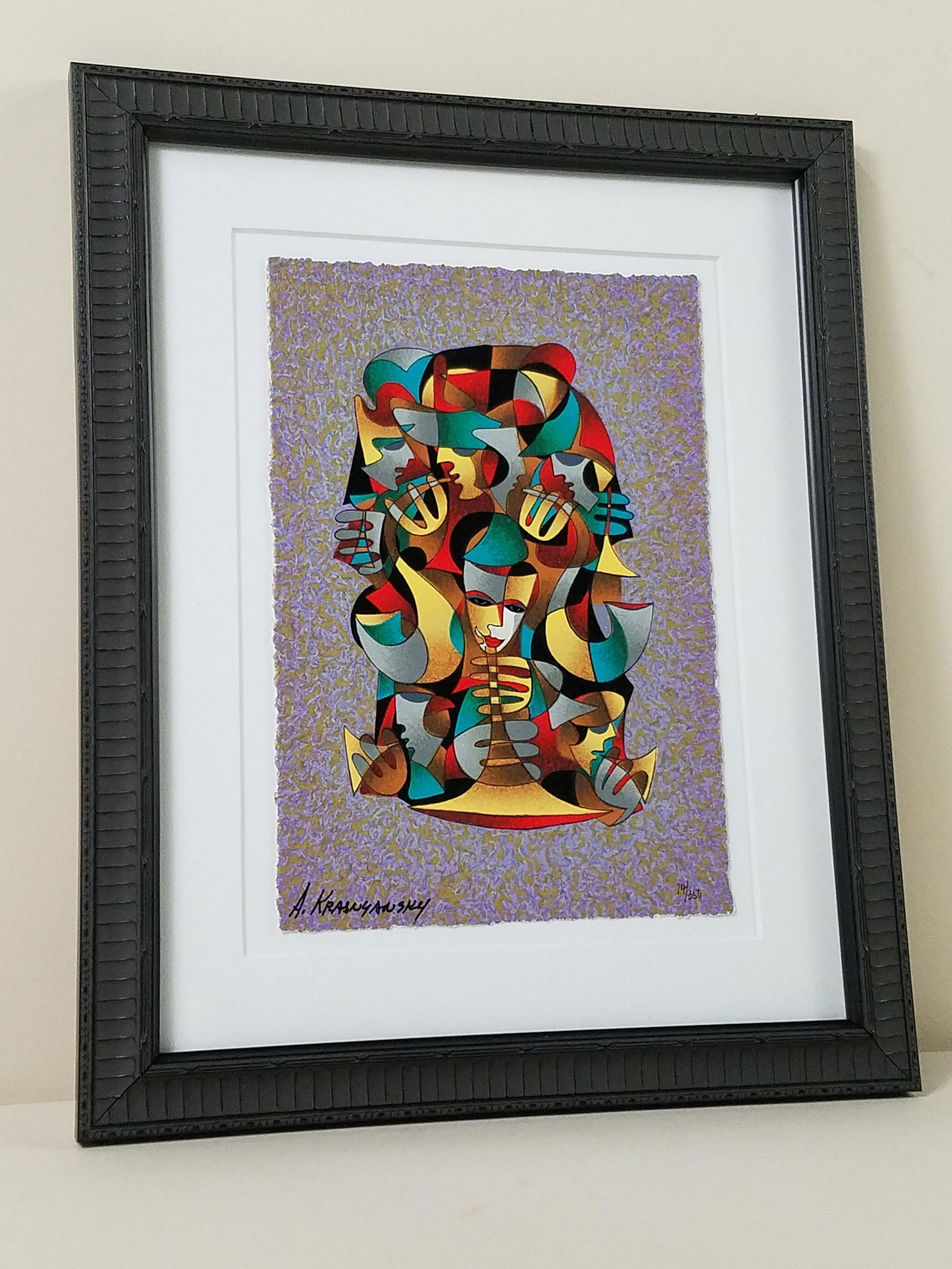 Anatole Krasnyski "Jubilation" Serigraph (1 of 4)