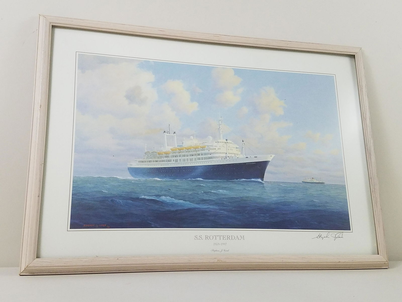 Stephen J Card Rotterdam Ship Print (1 of 3)