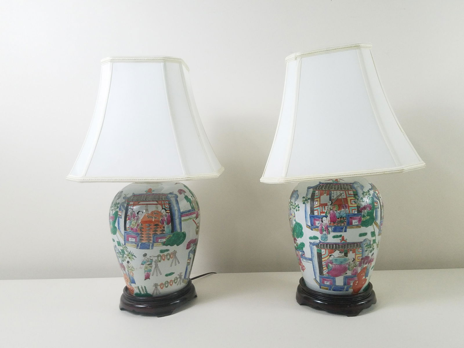 2 Asian Table Lamps (1 of 5)