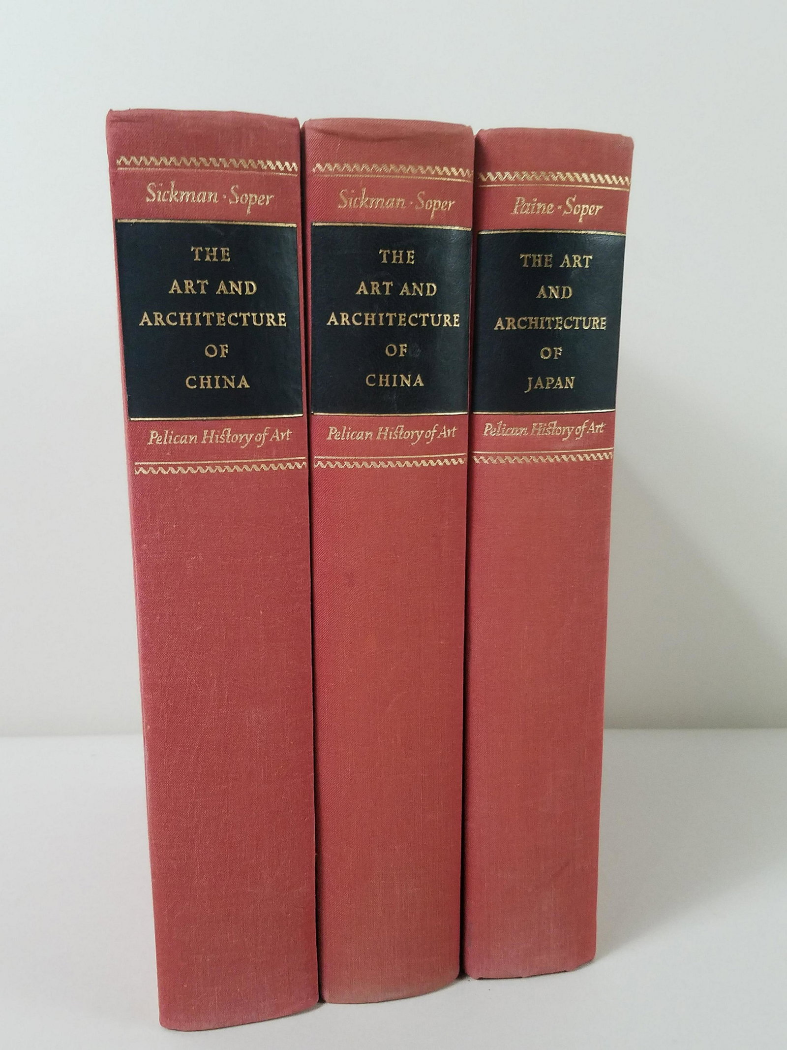 3 Vols Art and Architecture of China and Japan: Published by Penguin Books. Copyright 1955.
