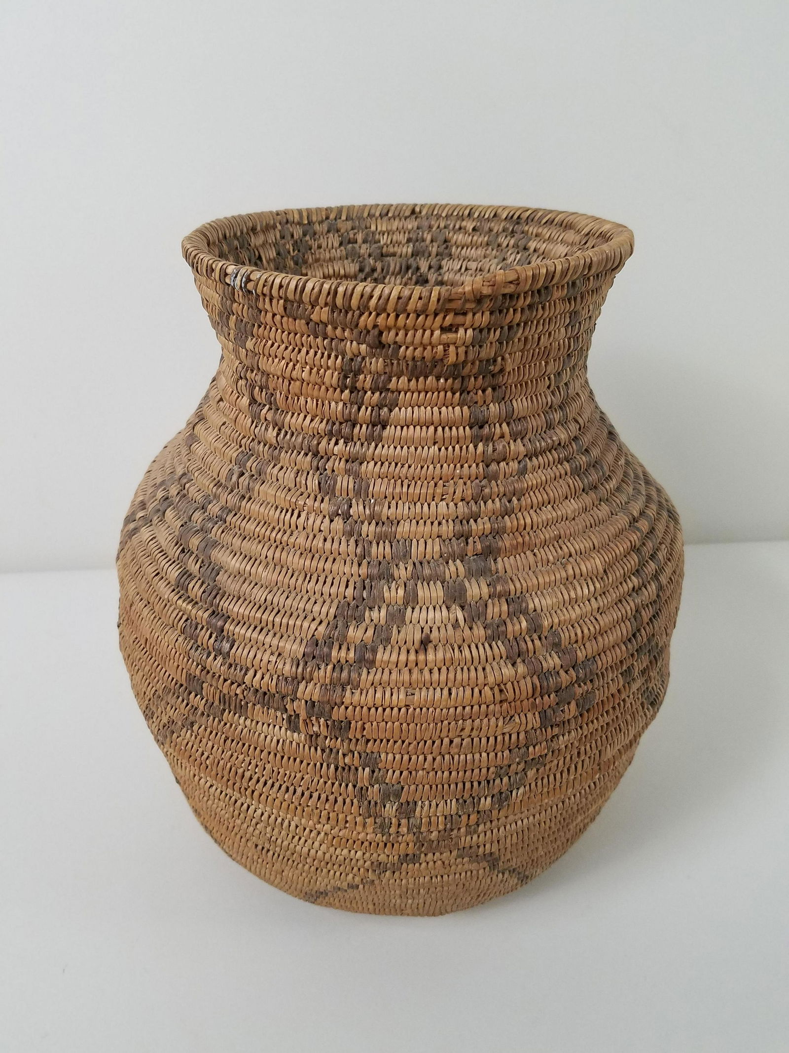 Southwest Woven Coil Olla (1 of 2)