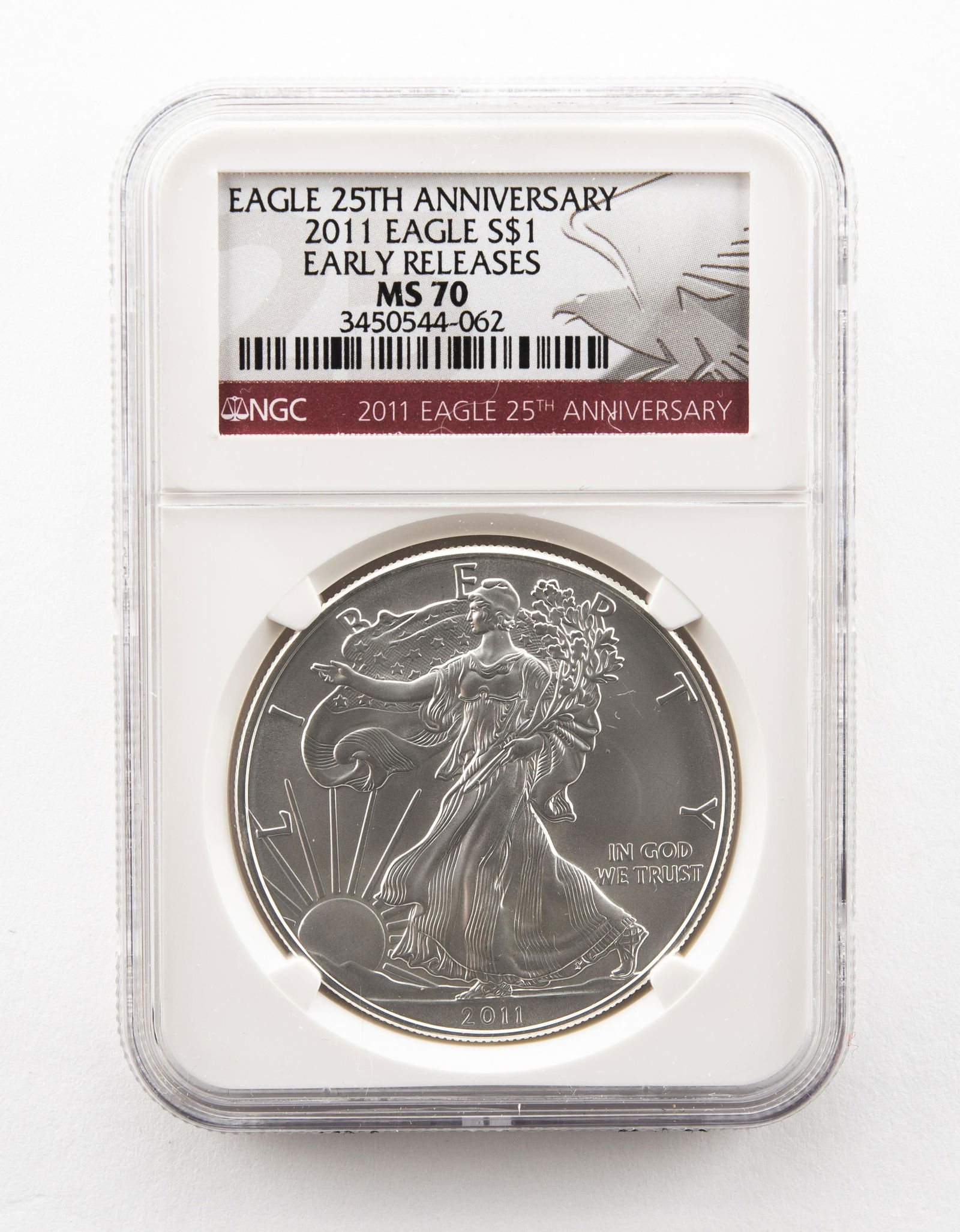 U.S. Silver Eagle (NGC Graded) (1 of 2)