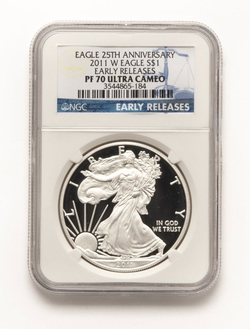 U.S. Silver Eagle (NGC Graded) (1 of 2)