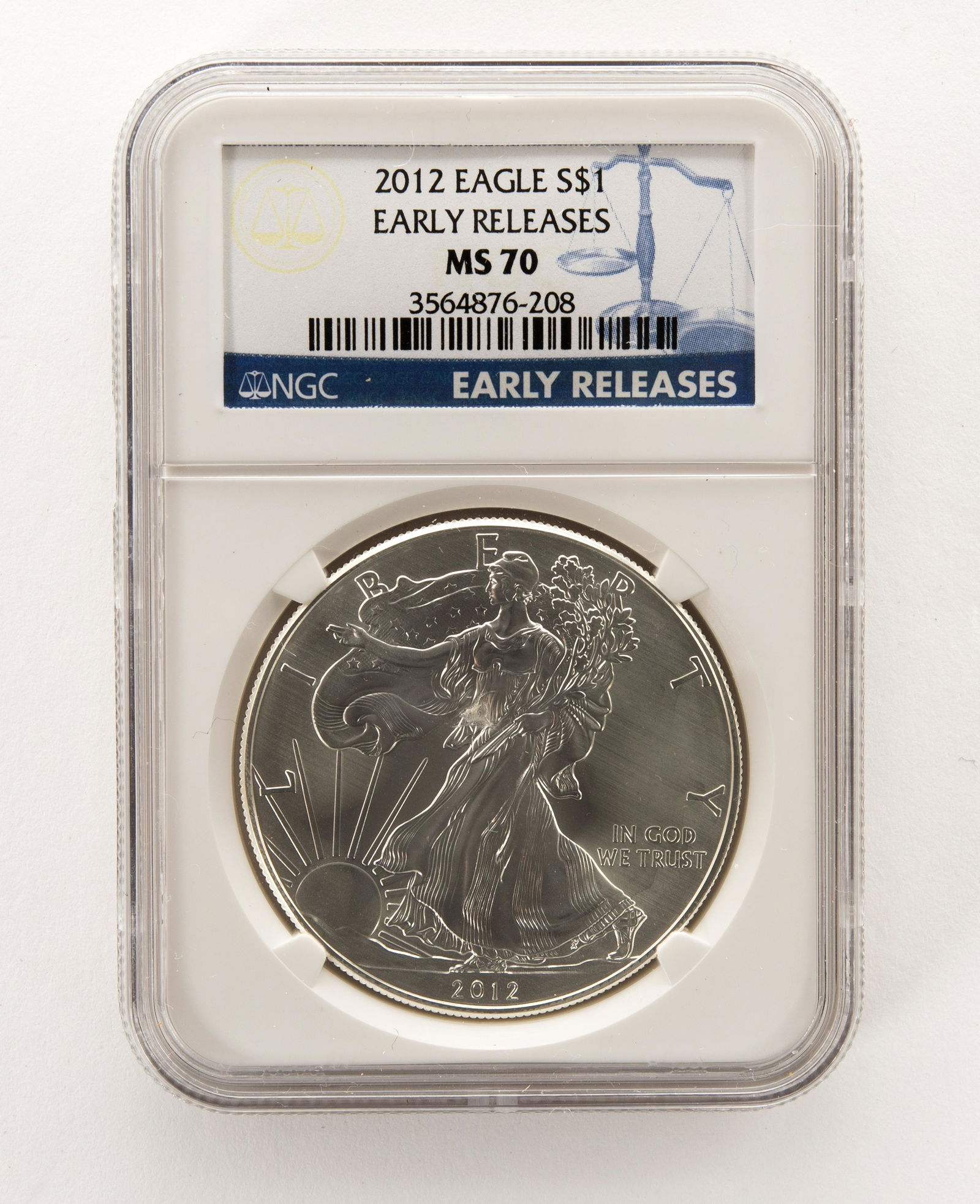 U.S. Silver Eagle (NGC Graded) (1 of 2)
