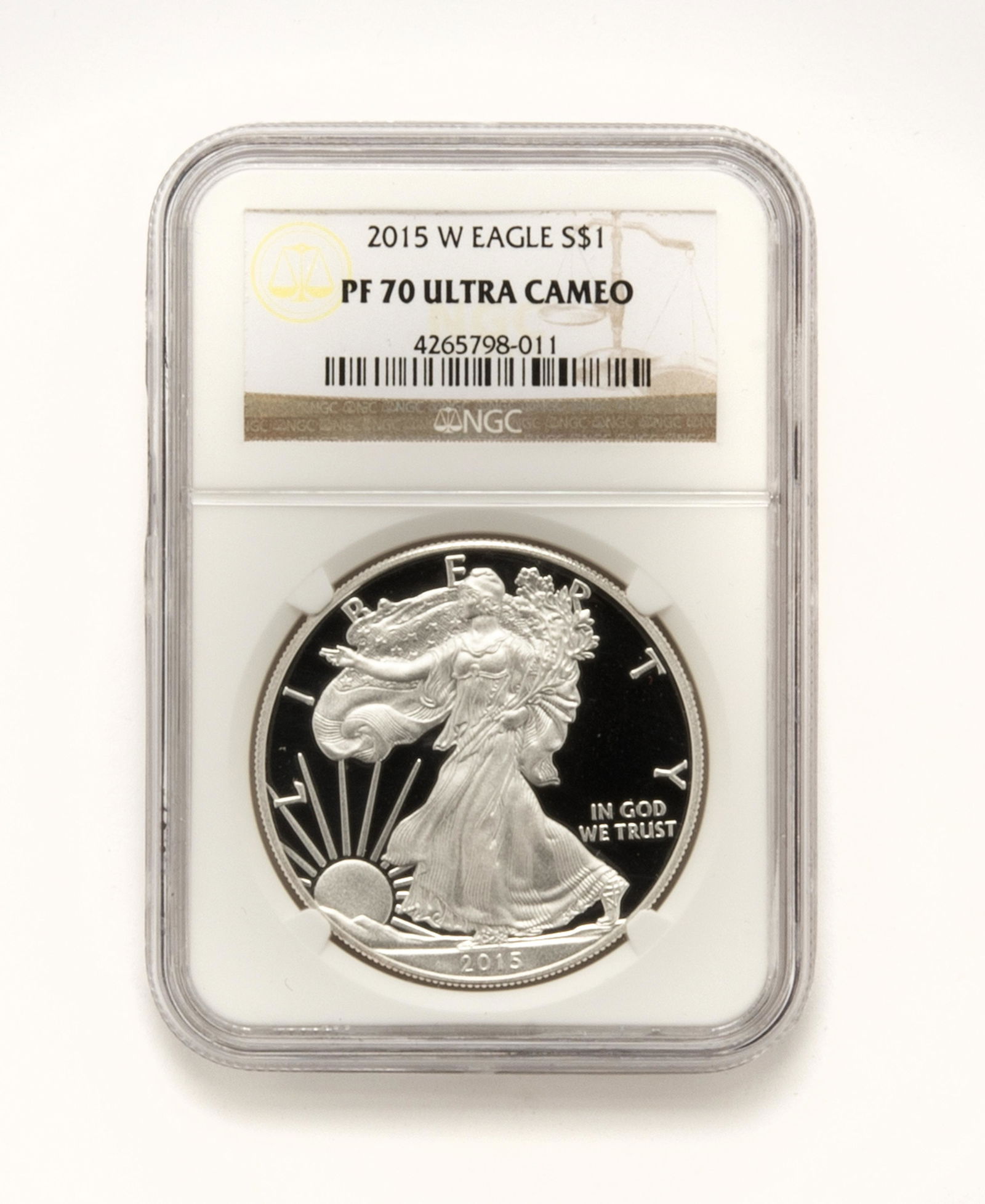 U.S. Silver Eagle (NGC Graded) (1 of 2)