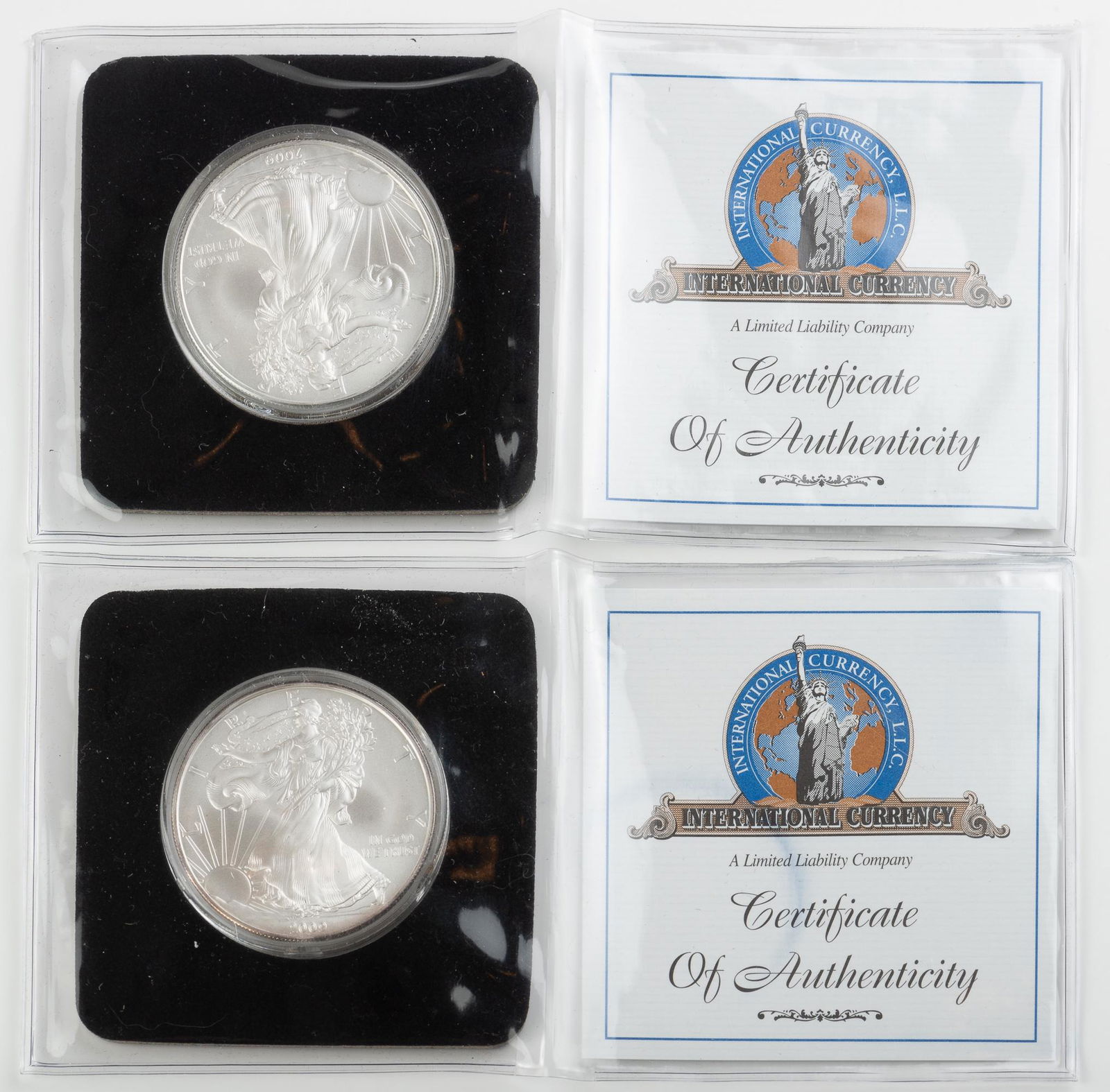 2 U.S. Silver Eagles (1 of 2)