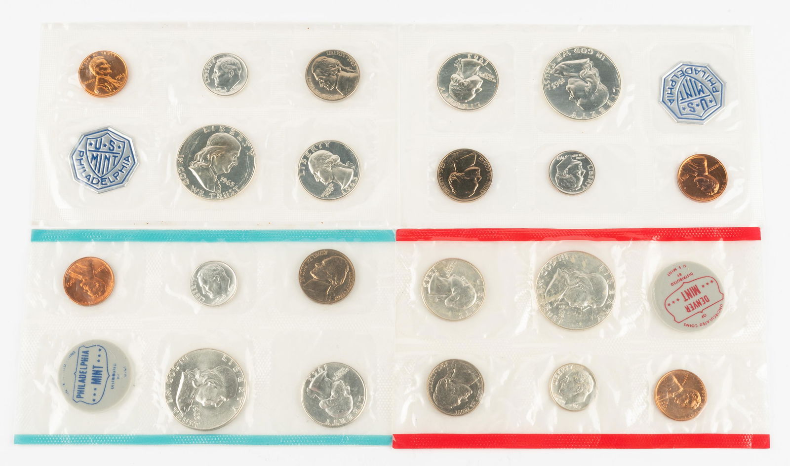 4 1964 Mint Sets (1 of 2)