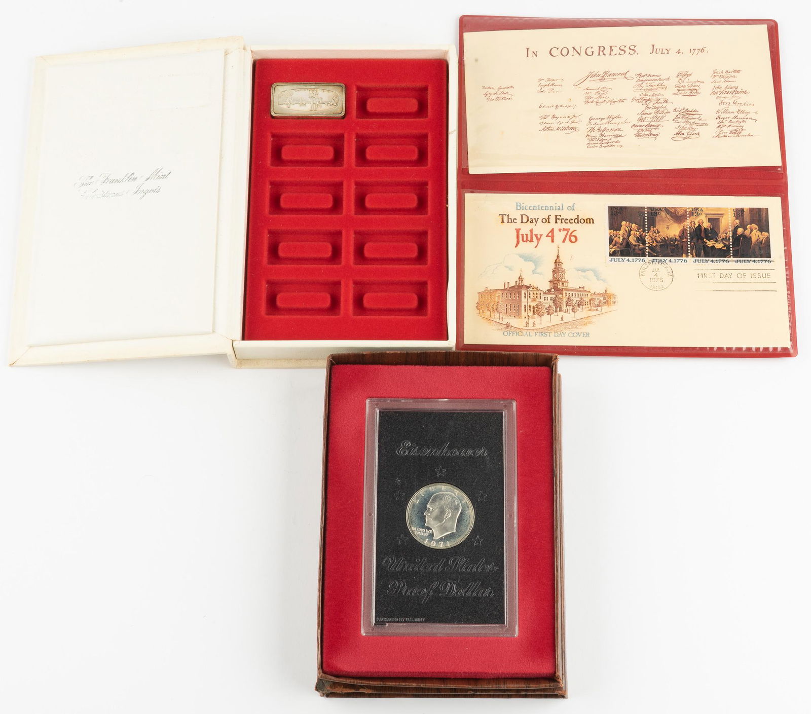 Christmas 2 Oz. Ingot & FDC (1 of 4)