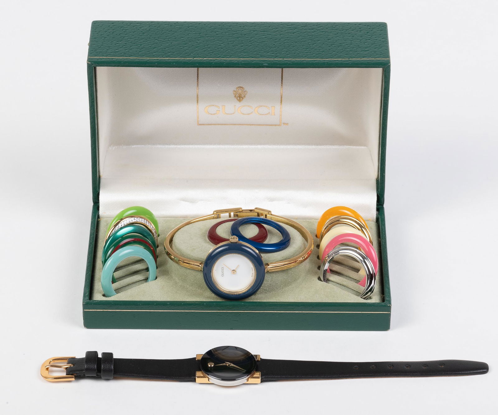 2 Designer Watches - Gucci & Movado (1 of 13)