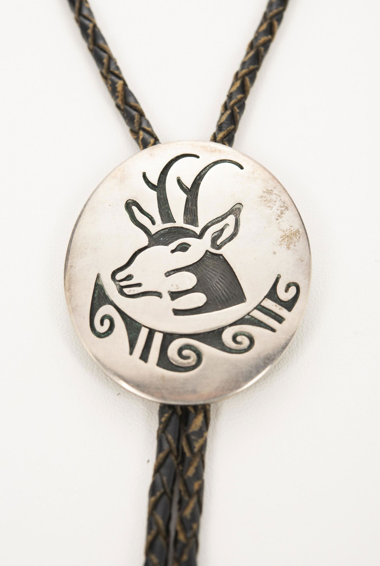 Native American Pronghorn Bolo (1 of 5)