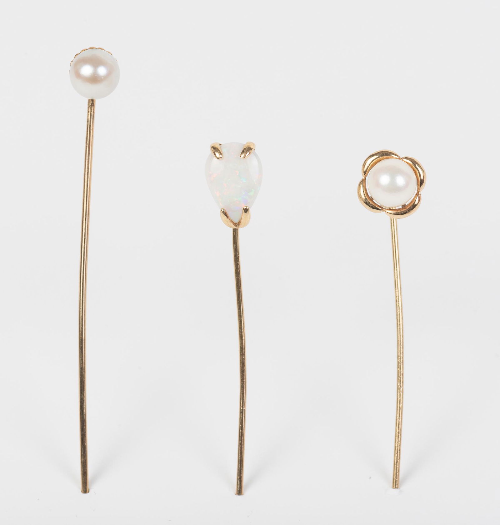 3 Gold Stick Pins (1 of 3)