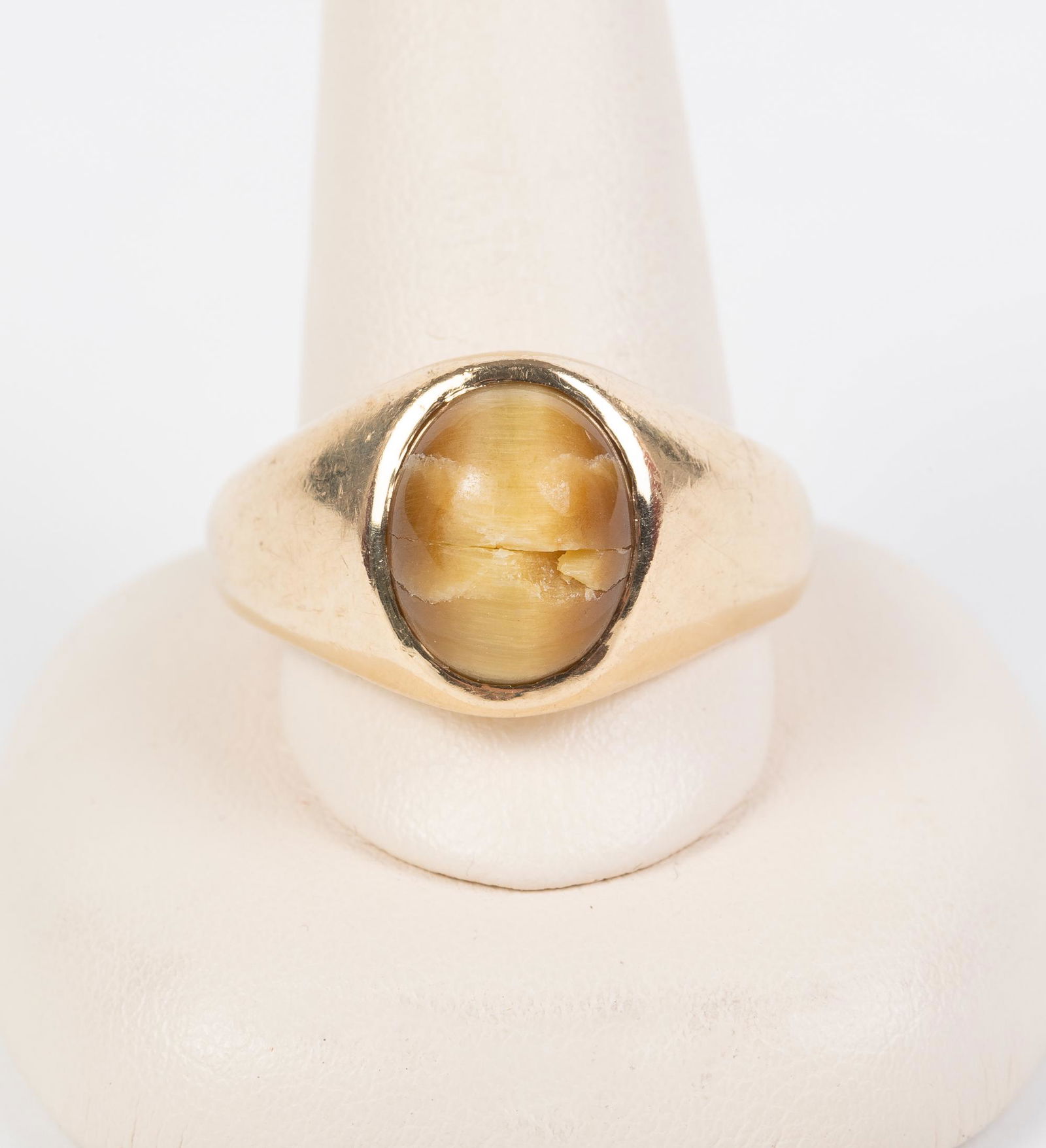 14K Gold & Tiger's Eye Ring (1 of 2)