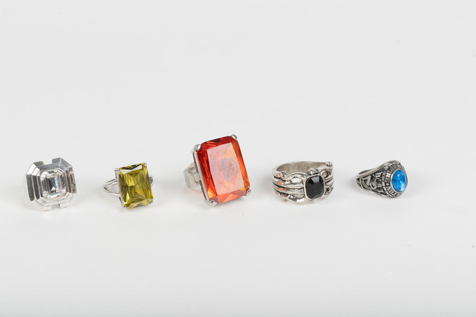 5 Silver Rings (1 of 13)