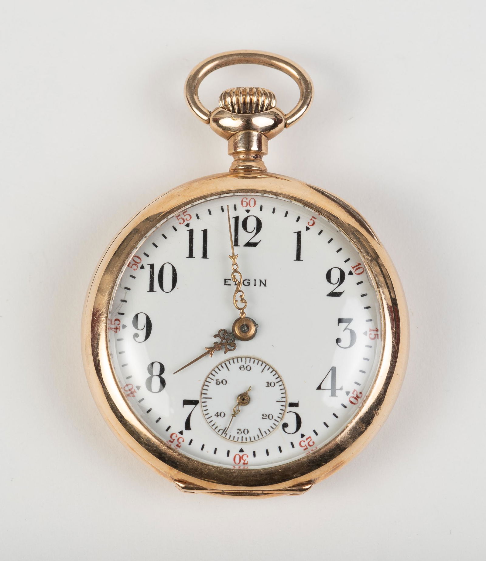 14k Elgin Pendant Watch (1 of 8)