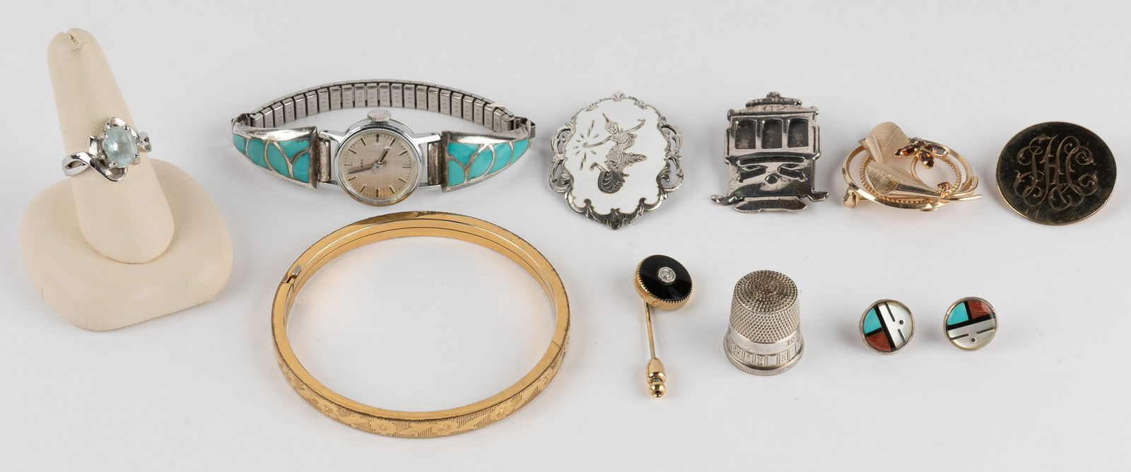 10 Pcs Sterling & Goldfilled Jewelry (1 of 20)