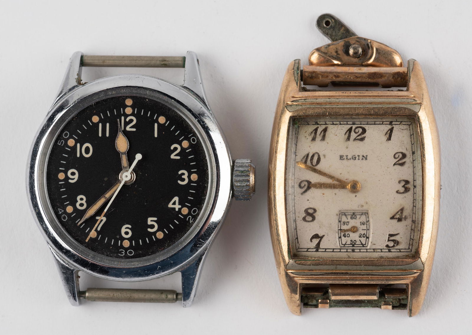 2 Wristwatches incl Hamilton Military & Elgin (1 of 7)