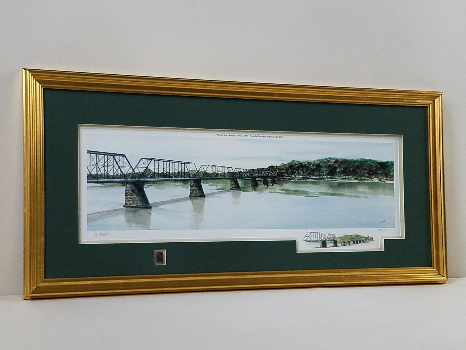 David Adams Walnut Street Bridge Print (1 of 4)