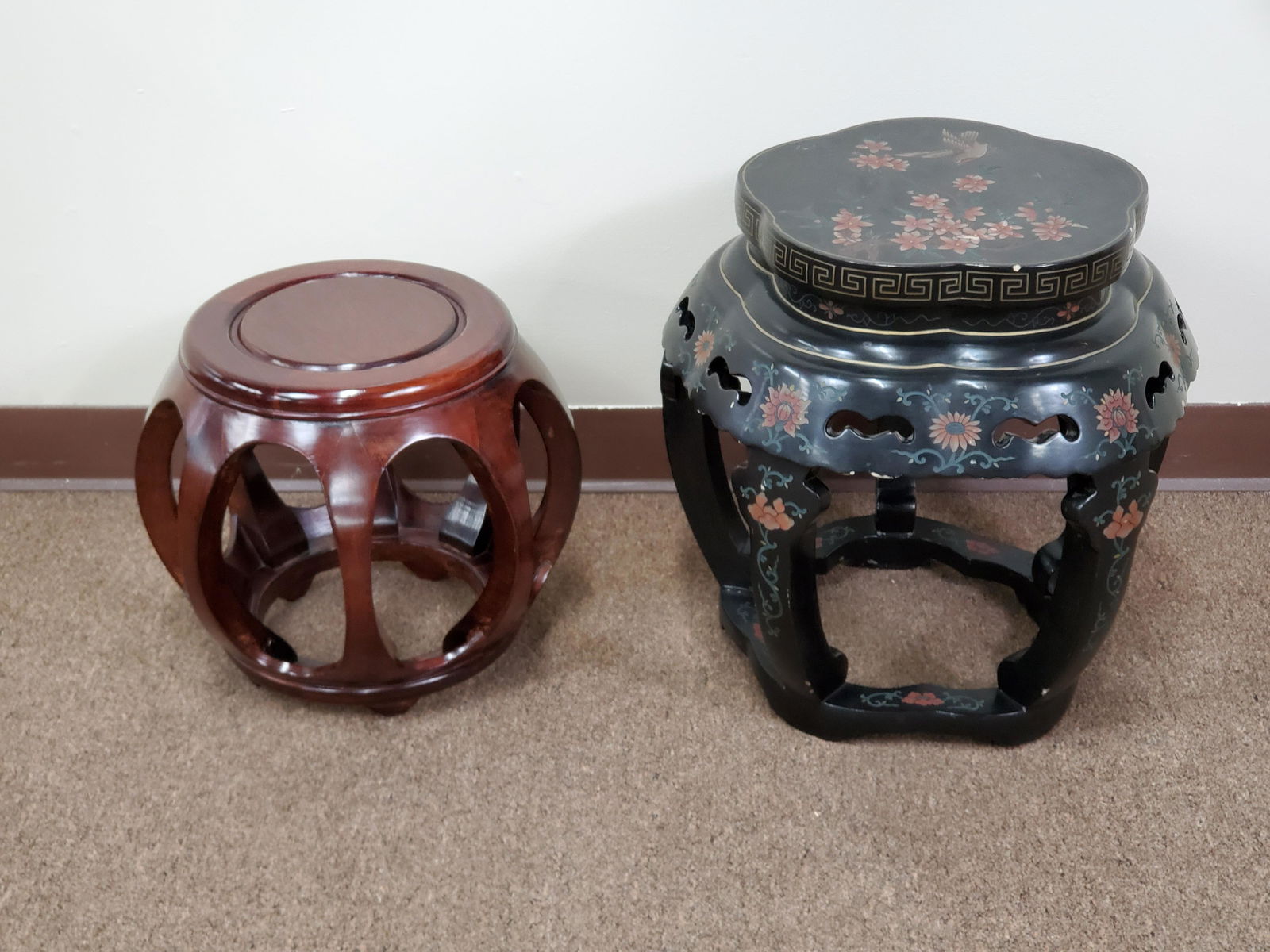 Two Asian Stands / Stools (1 of 3)