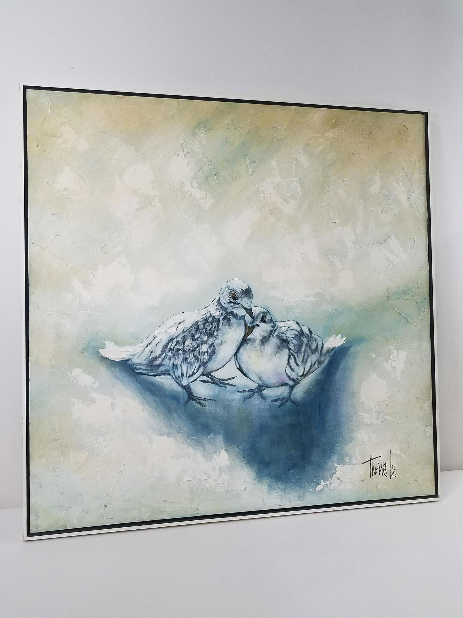 Oversized Thomas Bird Painting (1 of 2)