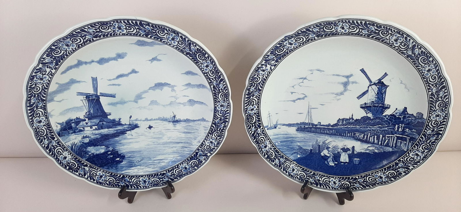 2 Delft Lake Scene Chargers (1 of 2)