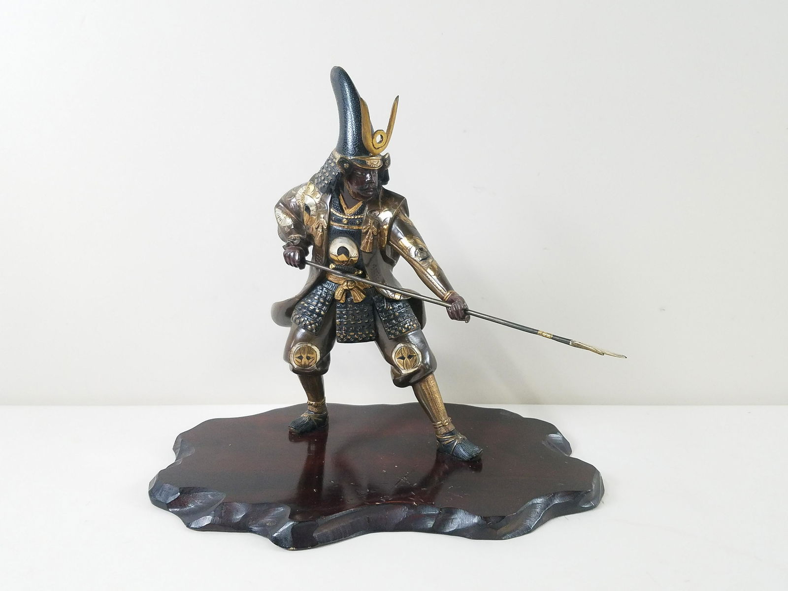 Bronze Guardian Warrior Sculpture (1 of 3)