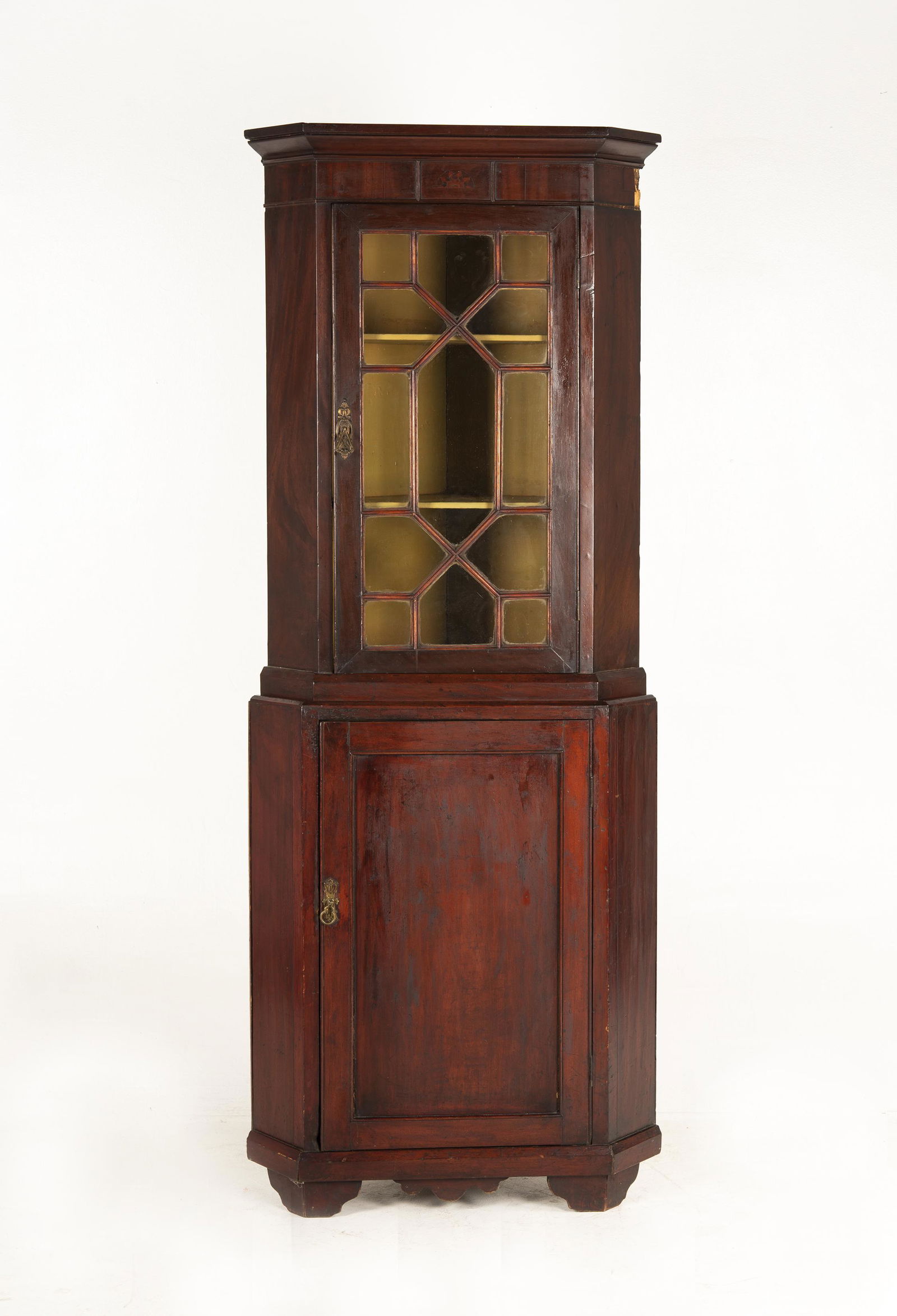Mahogany Corner Cabinet (1 of 4)