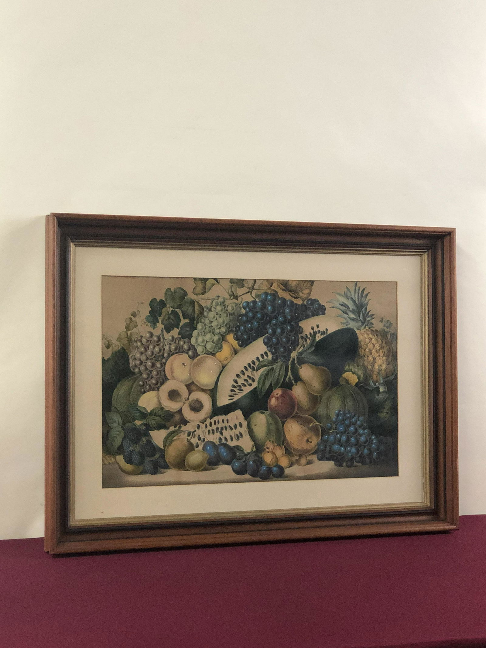 Lithograph Victorian Still Life (1 of 2)