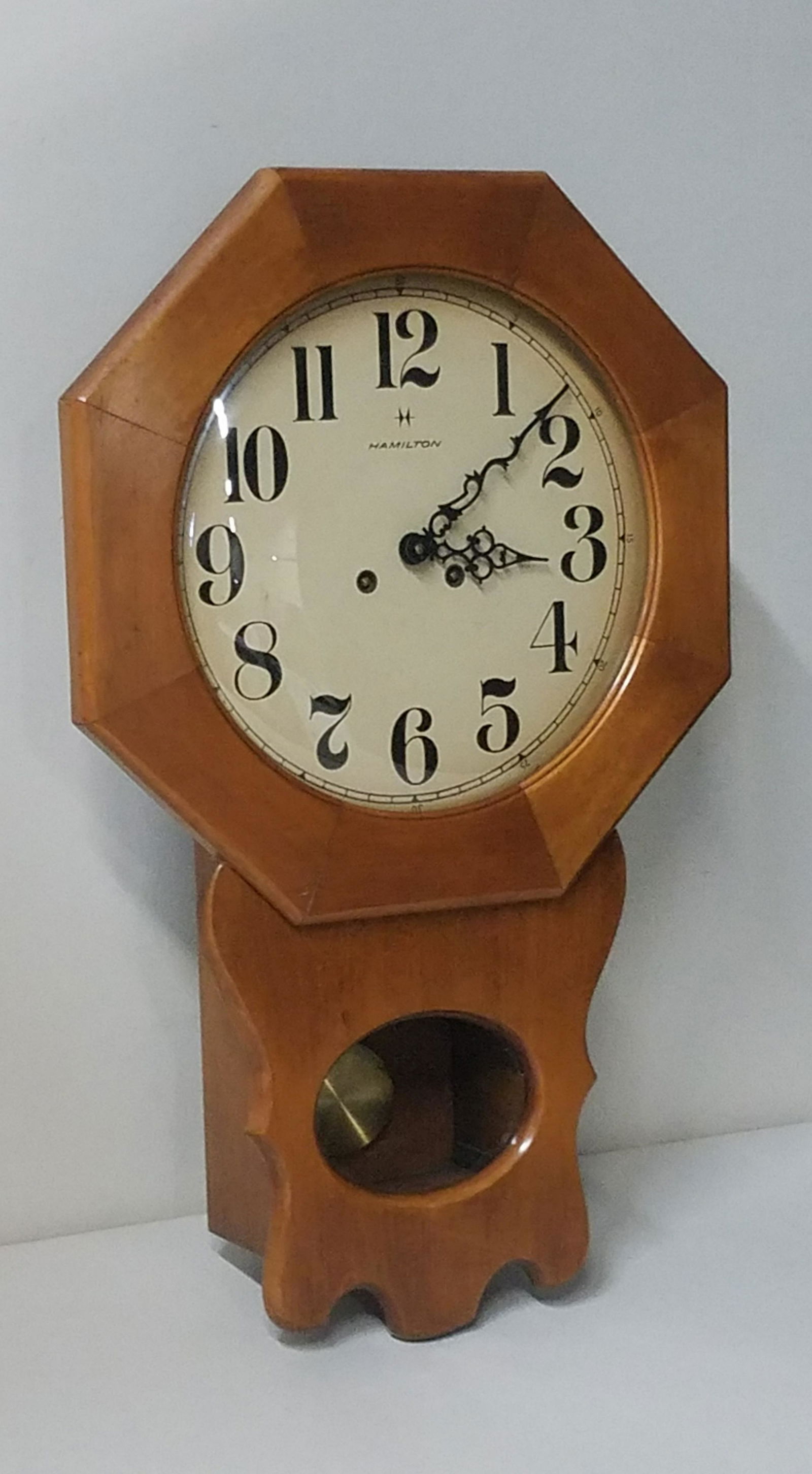 Hamilton Regulator Wall Clock (1 of 2)