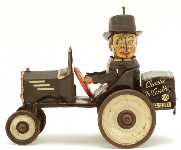 Marx Tin Charlie McCarthy & His Benzine Buggy
