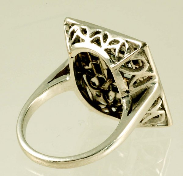 1.43 CTW Diamond Art Deco Ring - 3