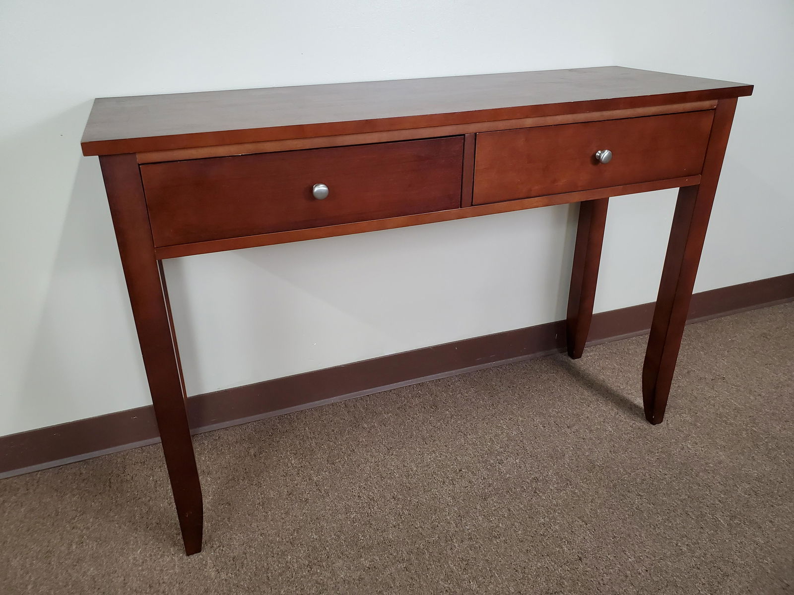 Two Drawer Sofa Table (1 of 4)