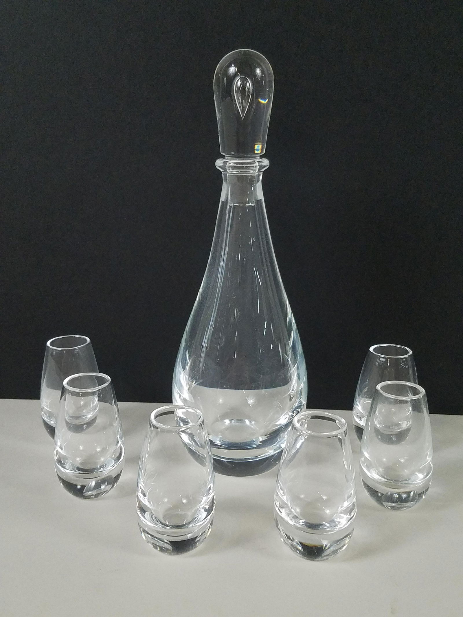 7 Pc Steuben Decanter Set (1 of 4)