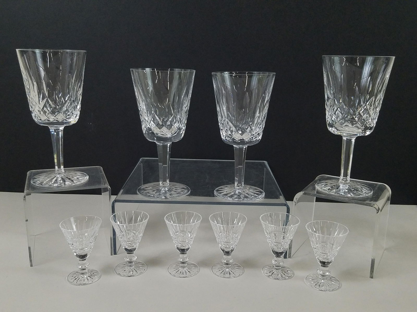 11 Pcs Lismore Waterford Stemware (1 of 4)