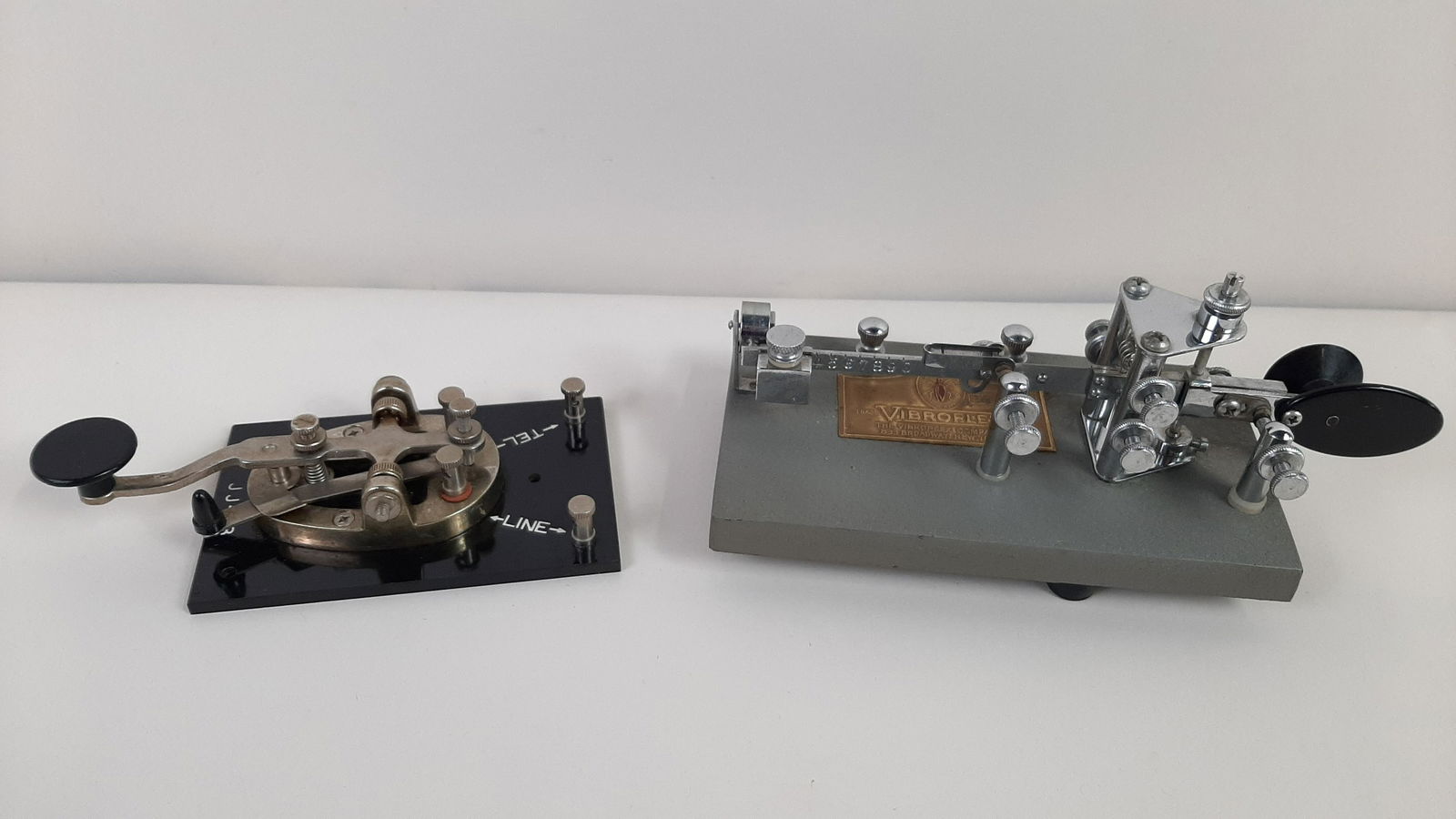 2 Morse Keys incl. Vibroplex (1 of 4)