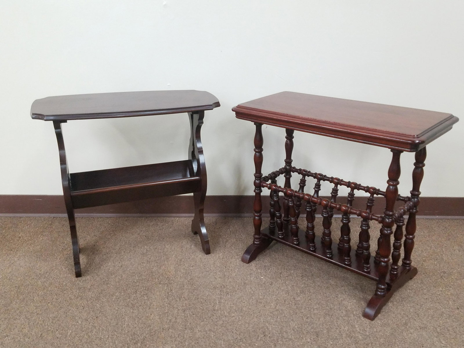 2 Magazine Rack Side Tables (1 of 2)