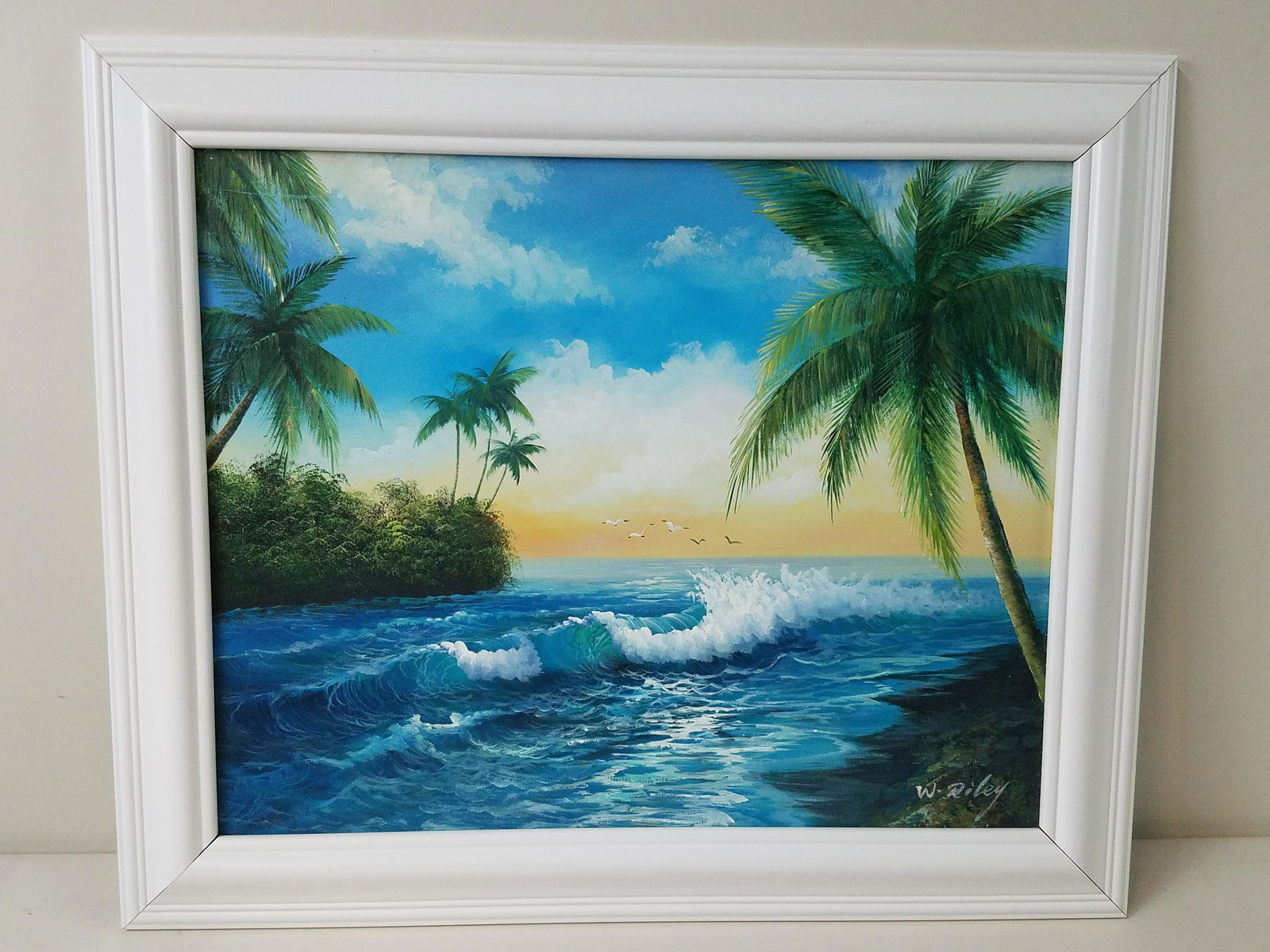 W. Riley Tropical Painting (1 of 3)