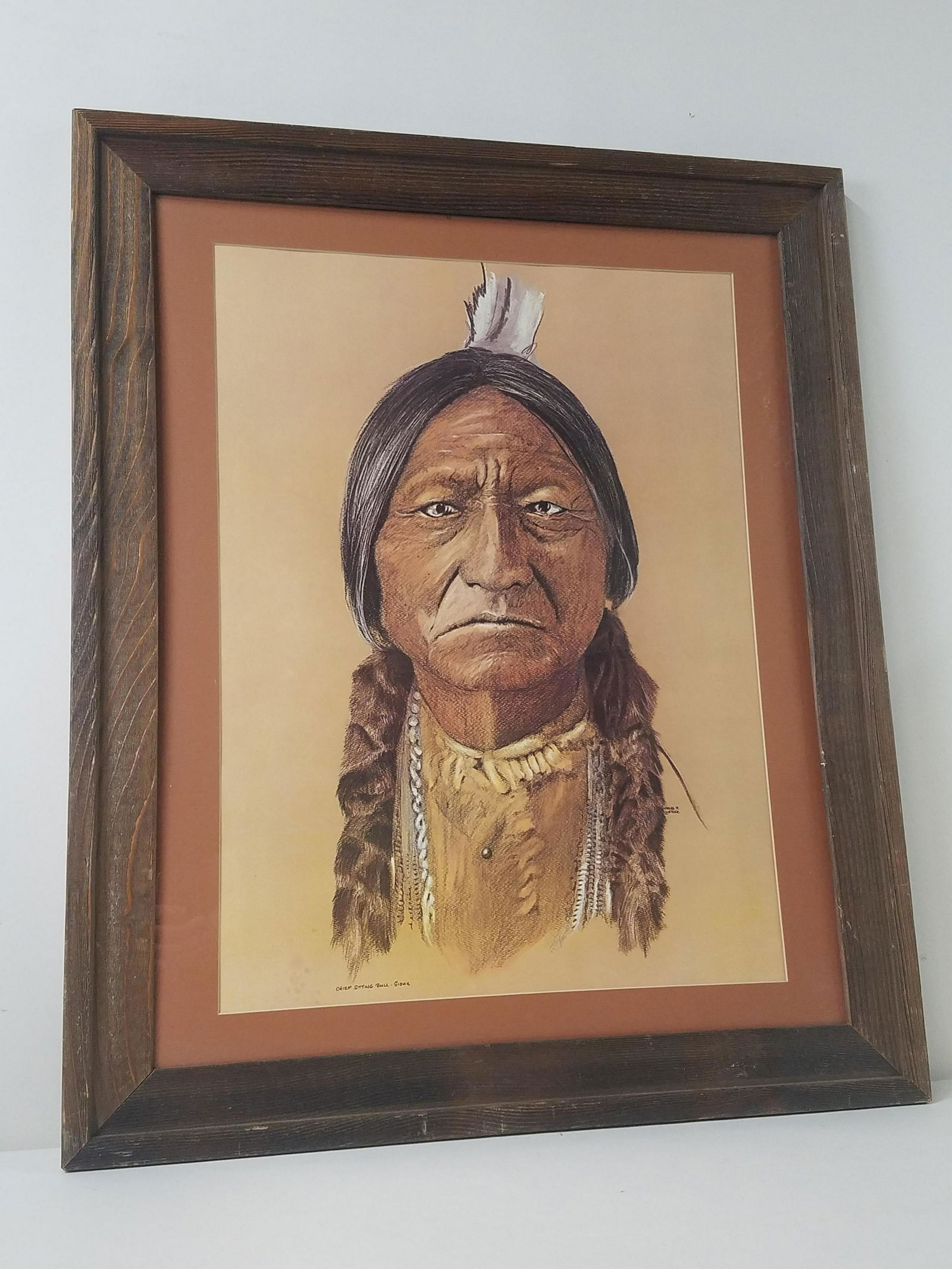 Hans P. Luetcke "Chief Sitting Bull" Print (1 of 4)