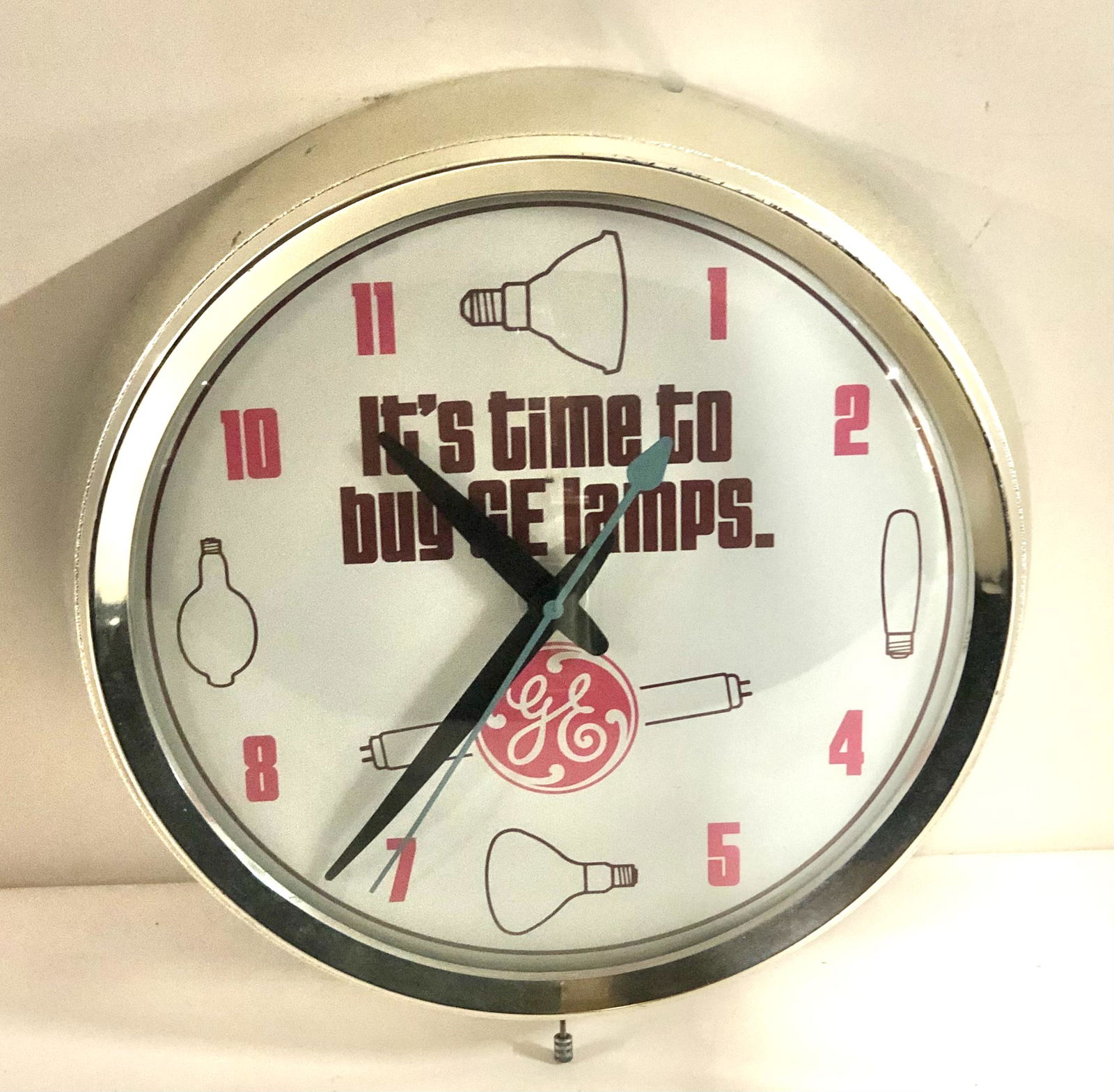 GE Advertising Clock (1 of 2)