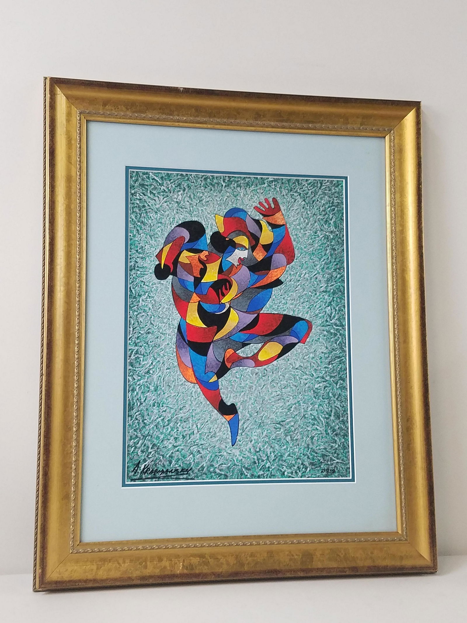 Anatole Krasnyski "Dancer" Serigraph (1 of 3)