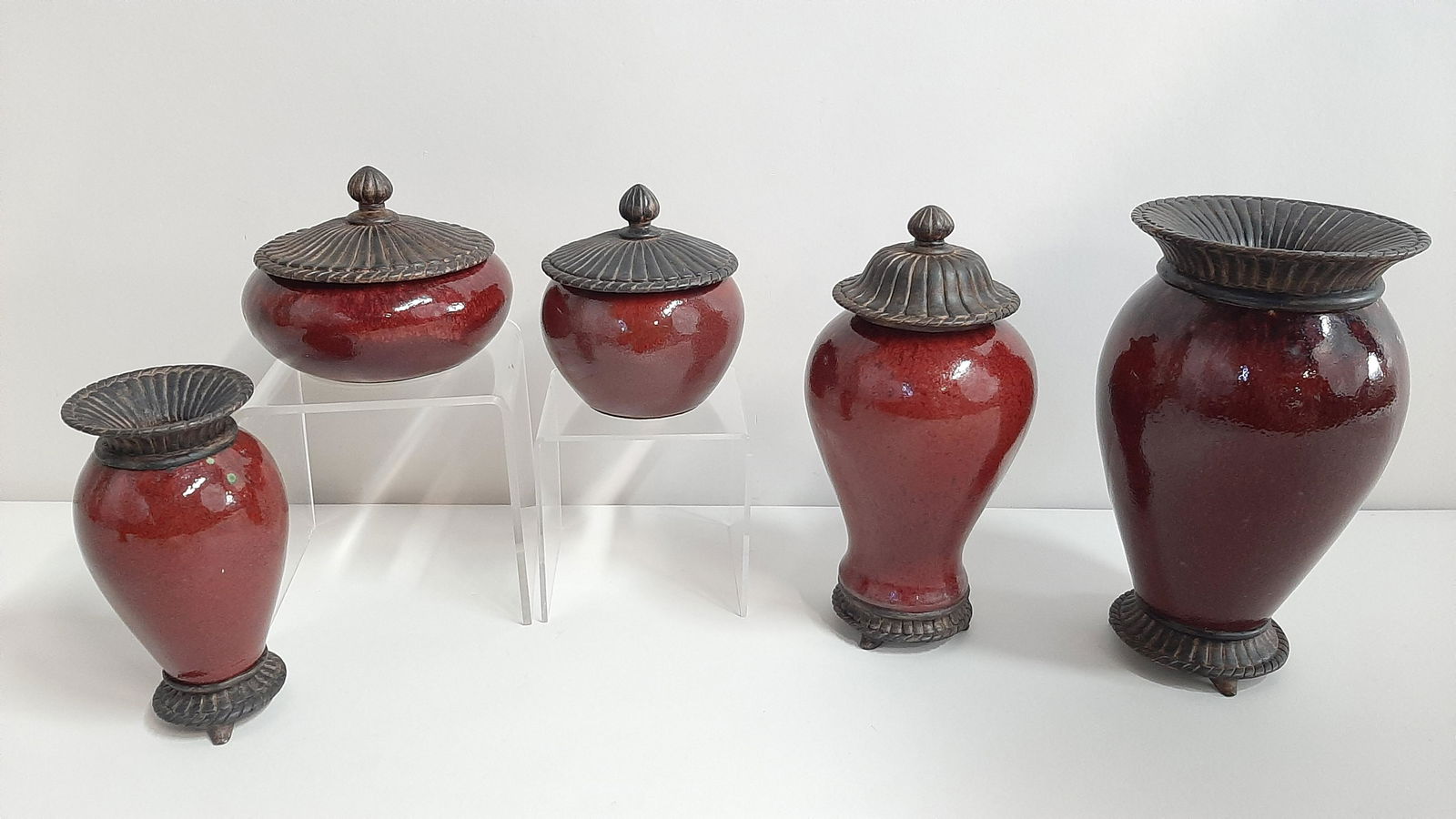 5 Fitz and Floyd Vases and Jars (1 of 4)